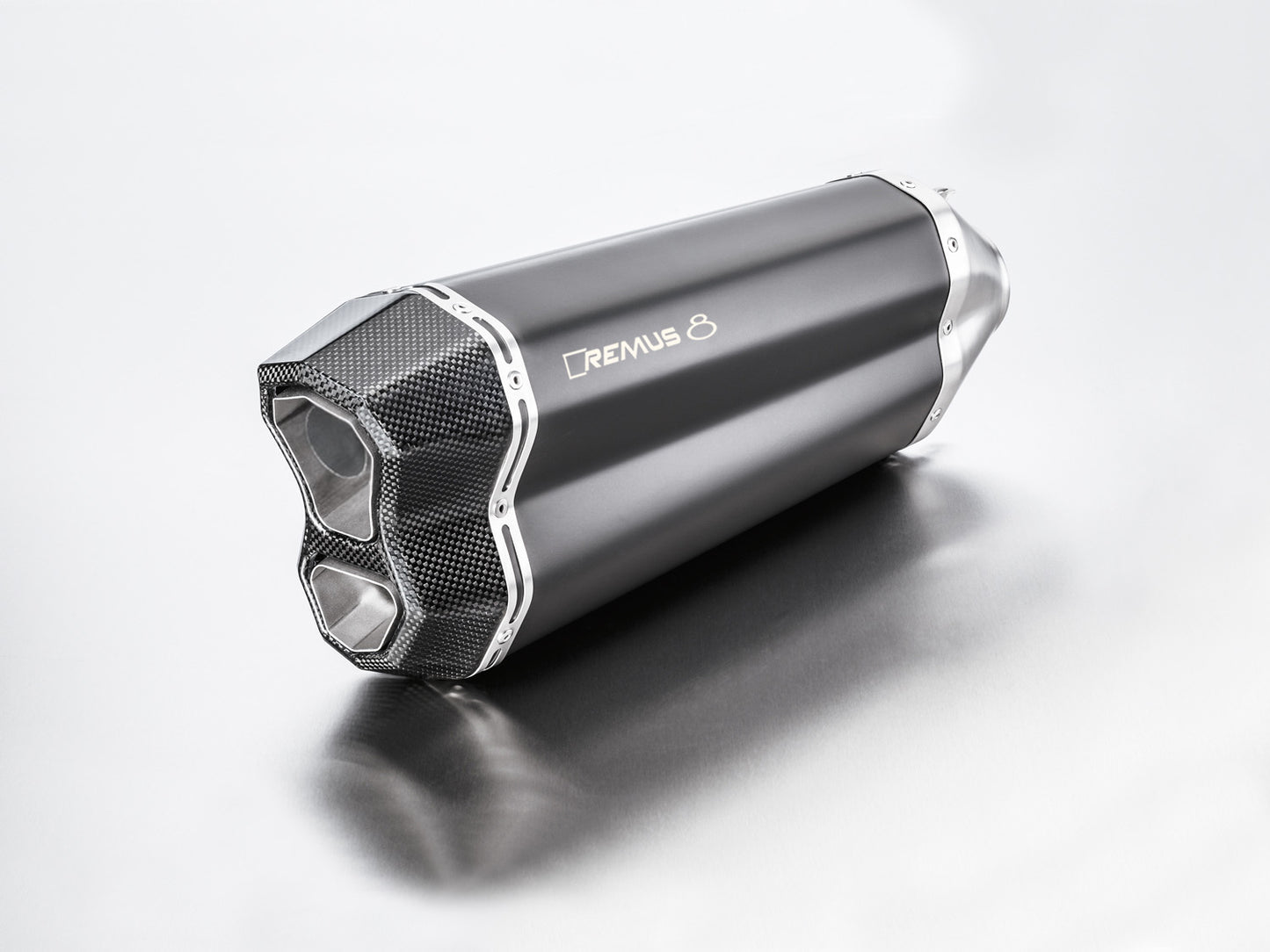 Remus 8 black racing slip-on for KTM 1290 SUPERADVENTURE R/S/T 2017-2020