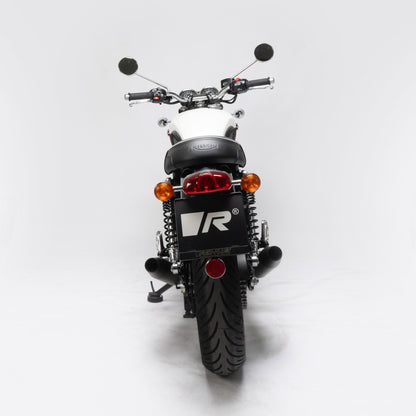 Remus Custom stainless steel black slip-ons set EC approved for TRIUMPH BONNEVILLE T120 2025