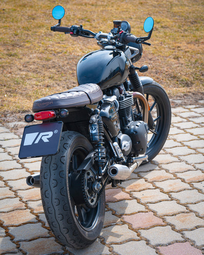 Remus Custom stainless steel matt slip-ons set EC approved for TRIUMPH STREET TWIN 2021-2023