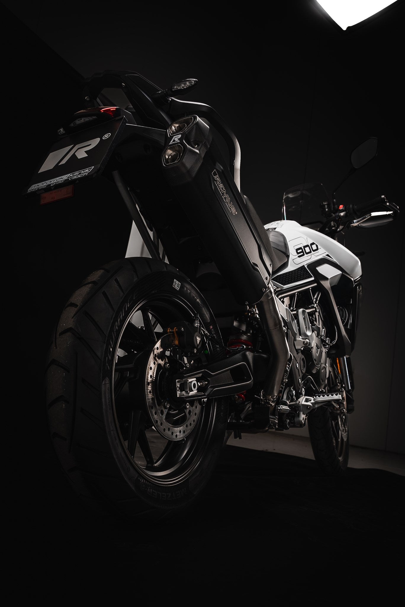 Remus 8 2.0 stainless steel black EC approved slip-on for TRIUMPH TIGER 900 /GT /RALLY 2024