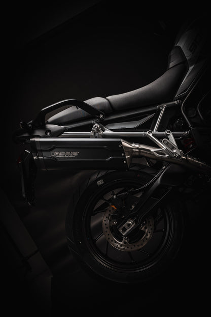 Remus 8 2.0 stainless steel black EC approved slip-on for TRIUMPH TIGER 900 /GT /RALLY 2024