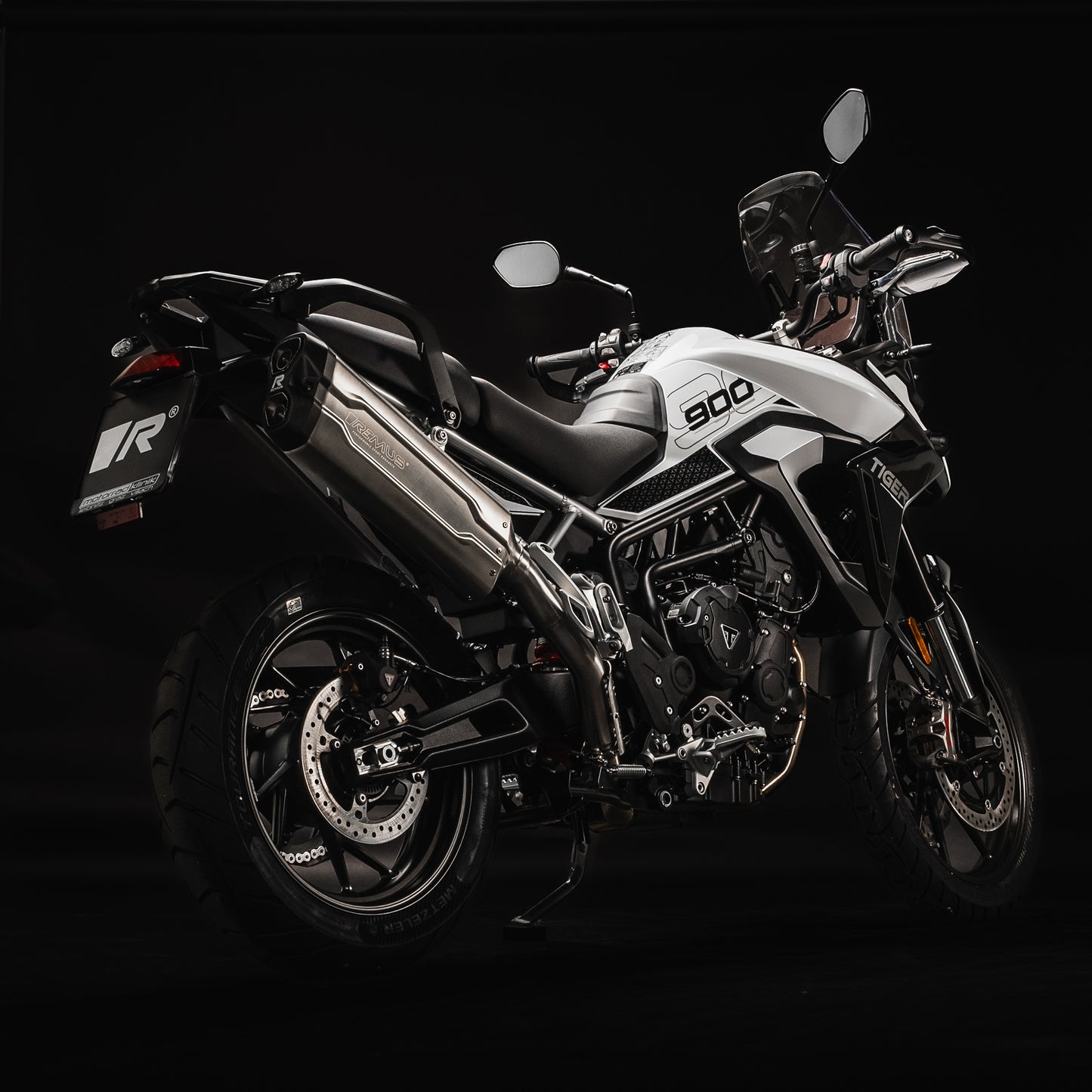 Remus 8 2.0 stainless steel matt EC approved slip-on for TRIUMPH TIGER 900 /GT /RALLY 2024