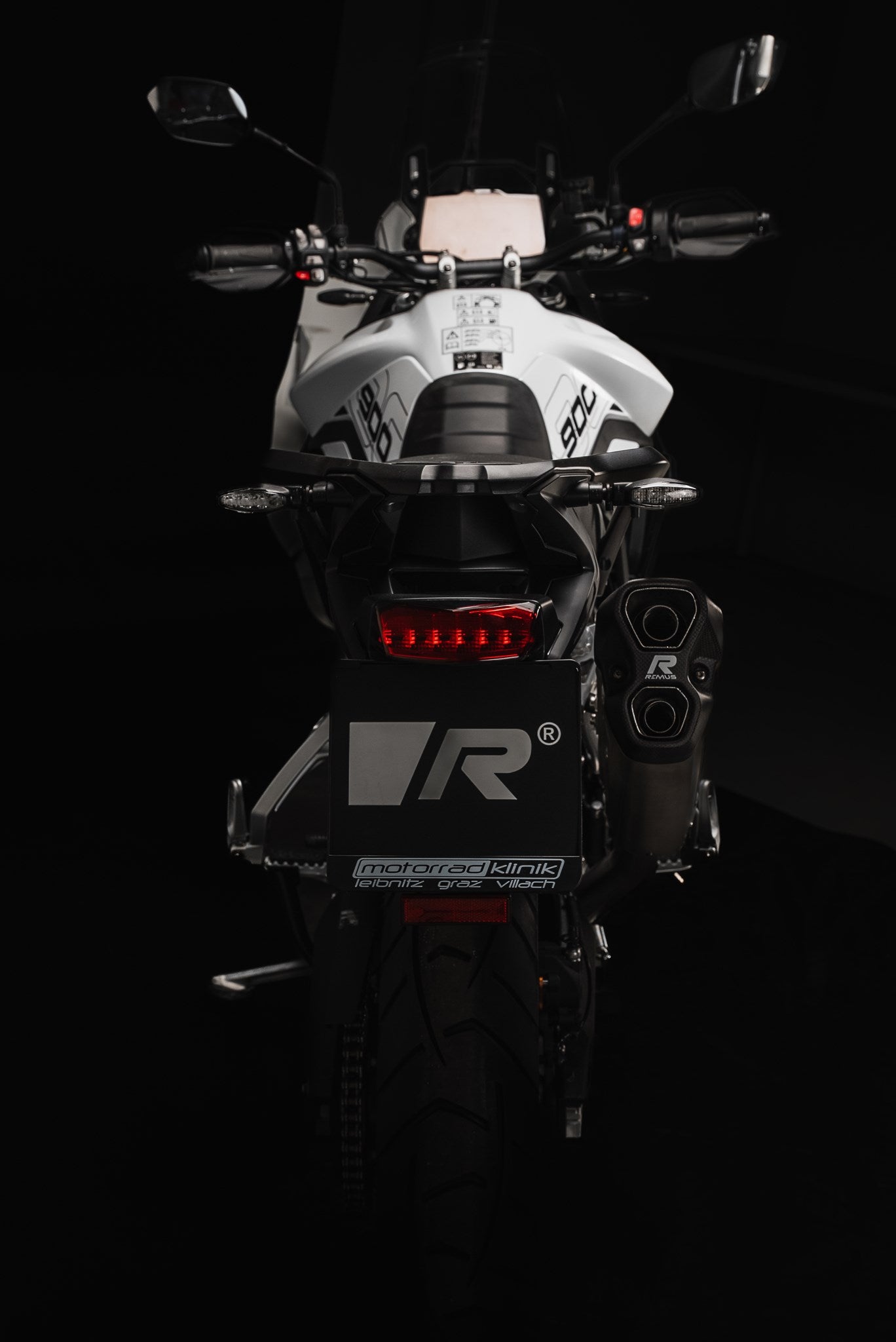 Remus 8 2.0 stainless steel matt racing slip-on for TRIUMPH TIGER 900 /GT /RALLY 2024