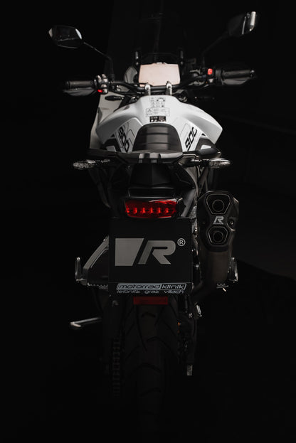 Remus 8 2.0 stainless steel matt racing slip-on for TRIUMPH TIGER 900 /GT /RALLY 2024