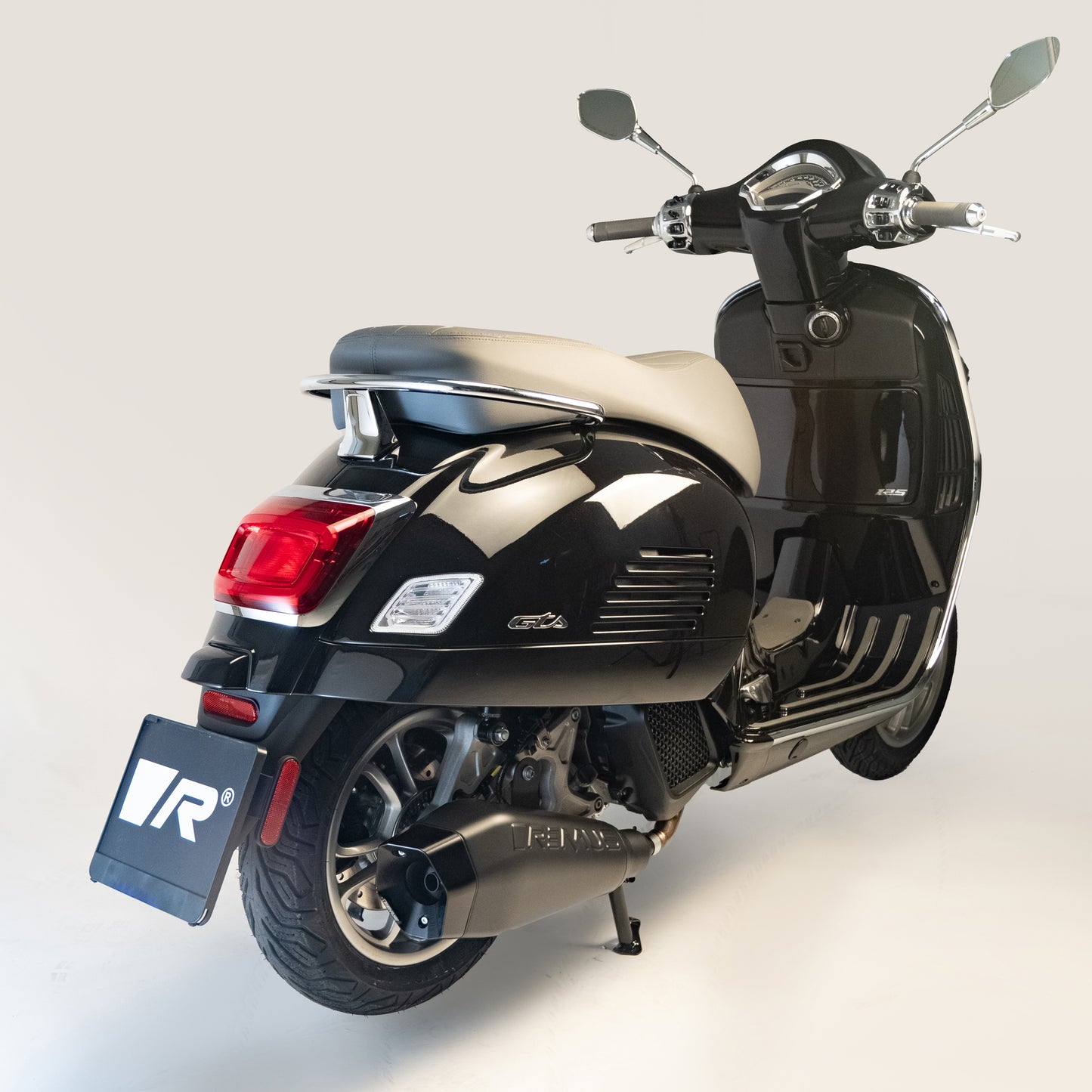 Remus RS 2.0 black EC- approved full system for VESPA GTS 125 2025