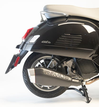 Remus RS 2.0 black EC- approved full system for VESPA GTS 125 2025