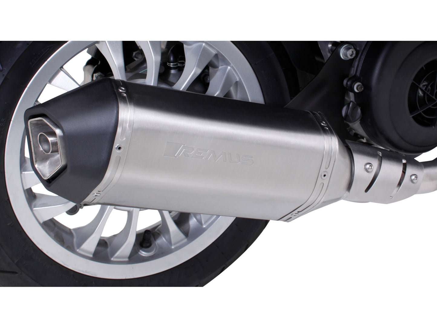 Remus EC approved SportExhaust stainless steel full system for VESPA PRIMAVERA 125 2016-2020
