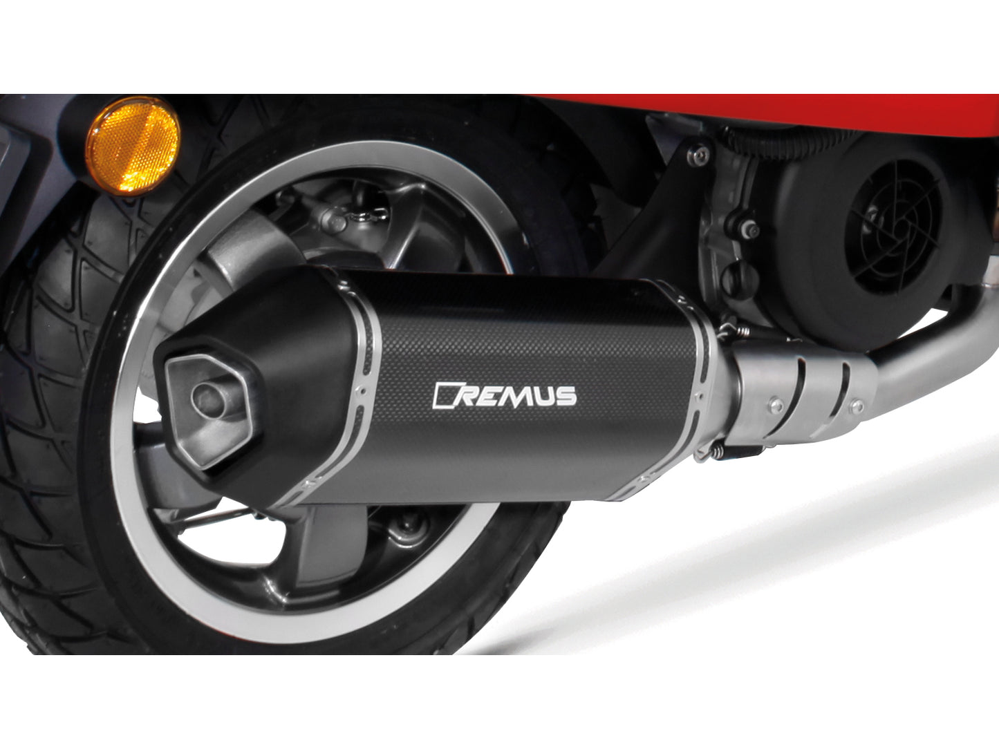 Remus EC approved SportExhaust carbon fibre full system for VESPA PRIMAVERA 125 2016-2020