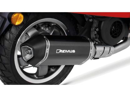 Remus EC approved SportExhaust carbon fibre full system for VESPA PRIMAVERA 125 2016-2020