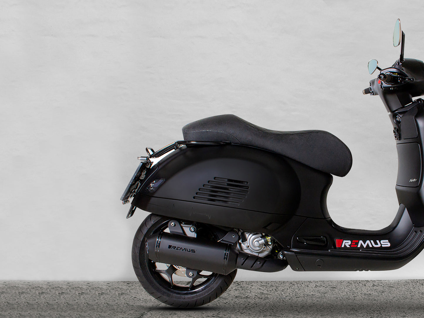 Remus EC approved stainless steel SportExhaust NOTTE full system for VESPA GTS 300 HPE 2021-2024