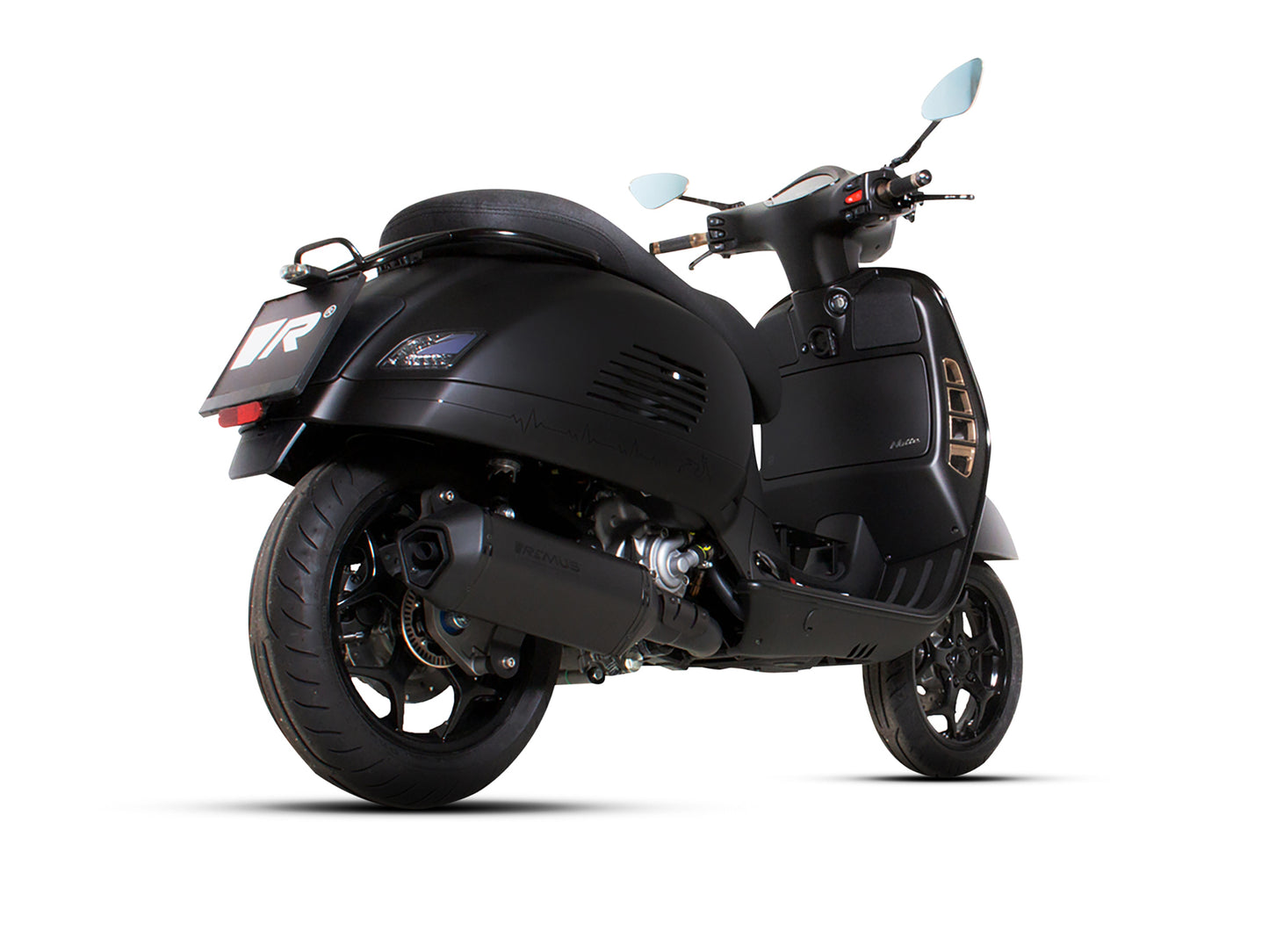 Remus EC approved stainless steel SportExhaust NOTTE full system for VESPA GTS 300 HPE 2021-2024