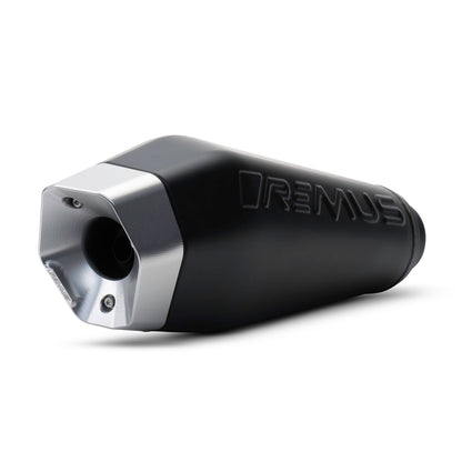 Remus RS 2.0 black EC- approved slip-on for VESPA GTV 300 SEI GIORNI 2017-2019