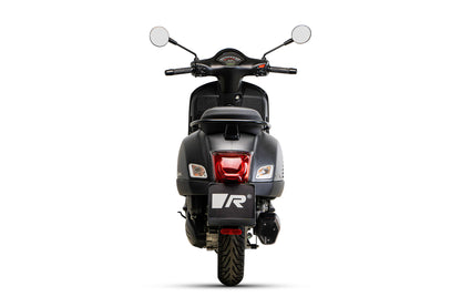 Remus RS 2.0 black racing slip-on for VESPA GTV 300 SEI GIORNI 2017-2019