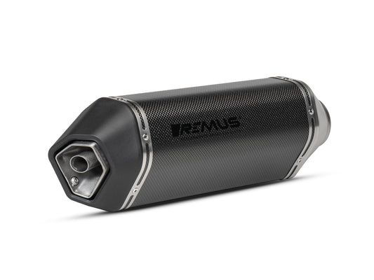 Remus EC approved SportExhaust carbon fibre full system for VESPA GTS 300 HPE 2021-2024