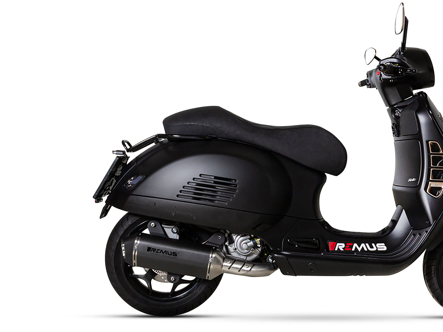 Remus EC approved SportExhaust carbon fibre full system for VESPA GTS 300 HPE 2021-2024