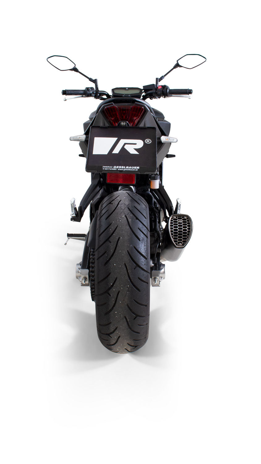 Remus Nxt stainless steel black racing exhaust system for YAMAHA MT-07 2016-2020