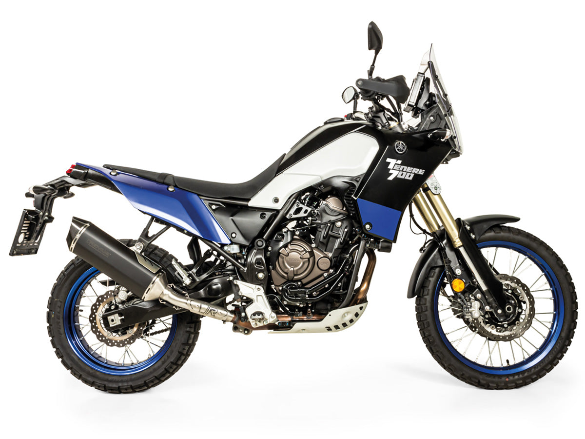 Remus Black Hawk black racing slip-on for YAMAHA TENERE' 700 2019-2024