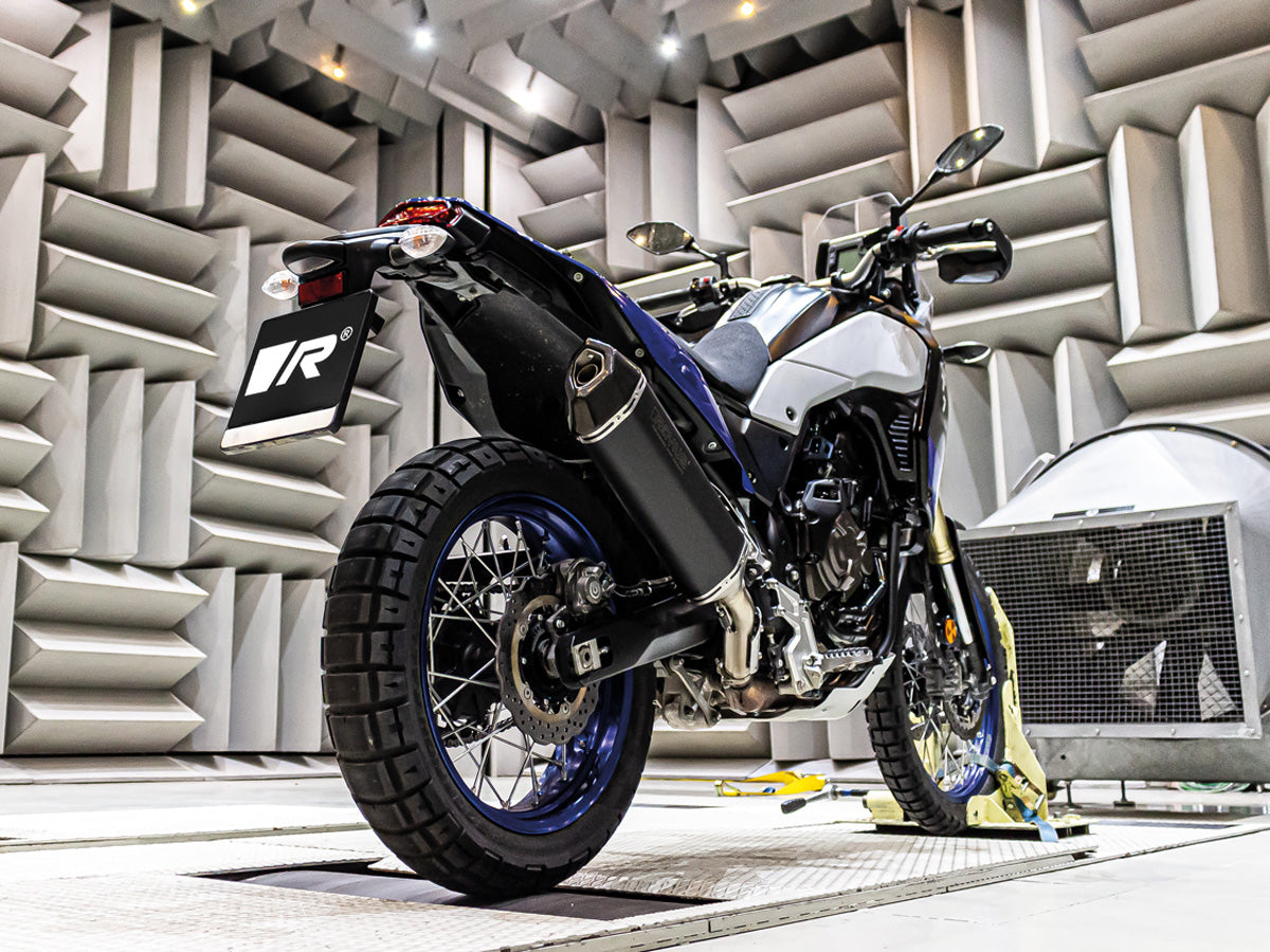 Remus Black Hawk black EEC approved slip-on for YAMAHA TENERE' 700 2019-2024