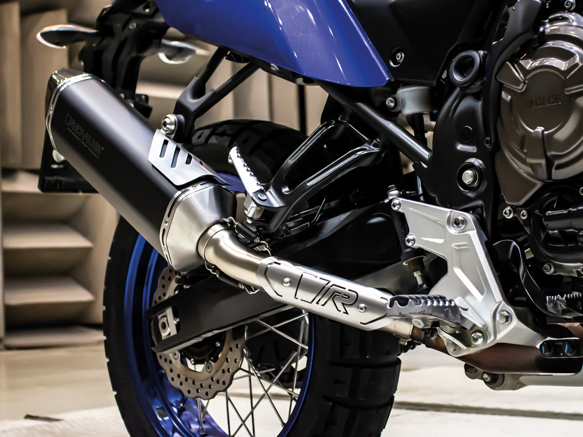 Remus Black Hawk black EEC approved slip-on for YAMAHA TENERE' 700 2019-2024