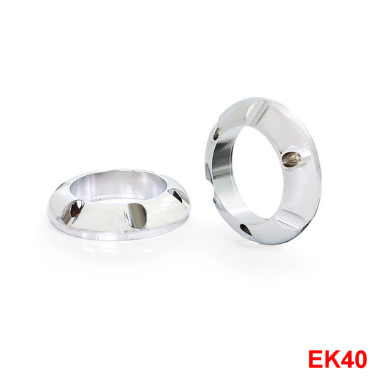 Remus end caps Short Cut stainless steel EK40