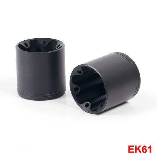 Remus end caps Straight End V1 stainless steel black EK61