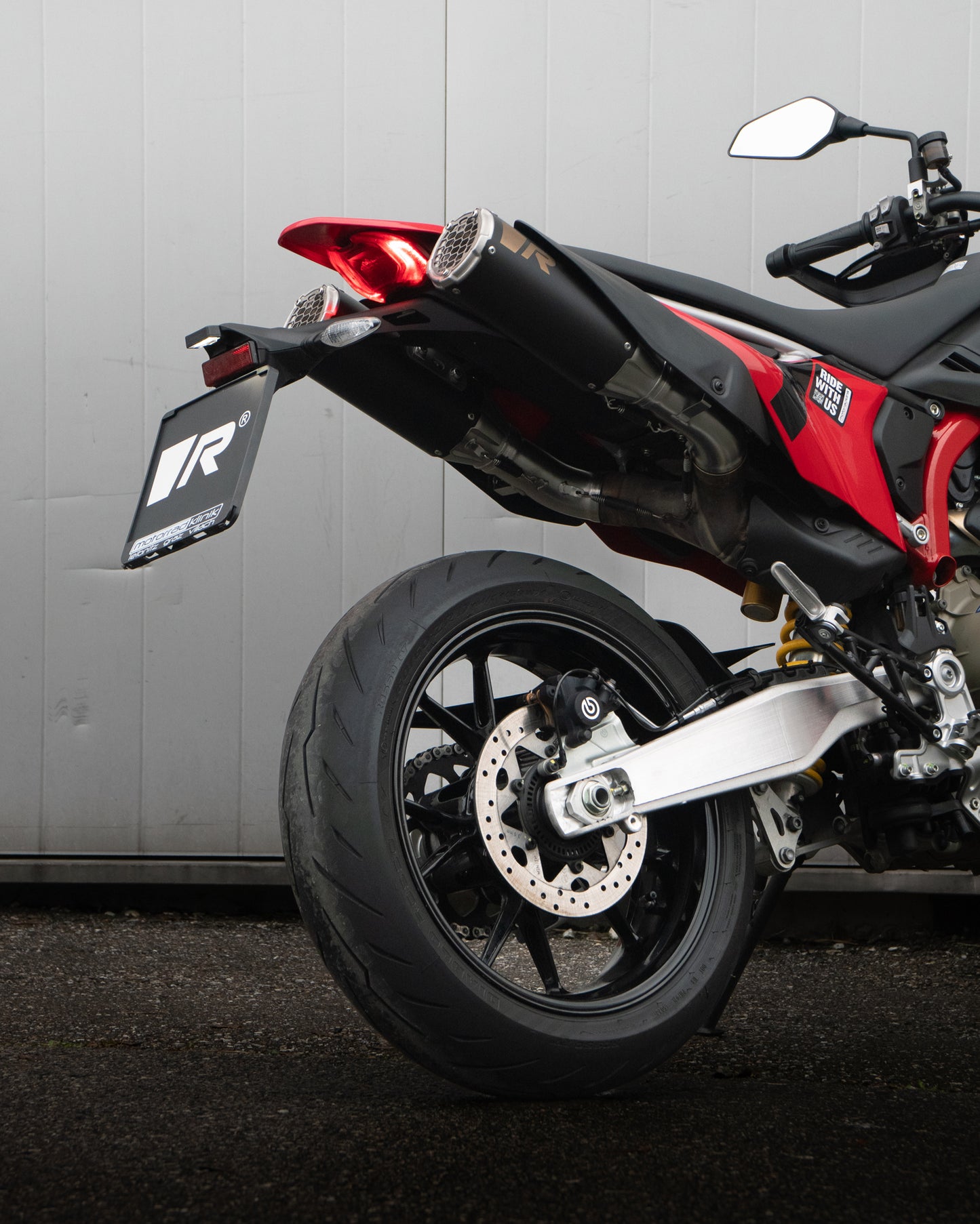 Remus BoostR EC approved slip-on for DUCATI HYPERMOTARD 698 MONO 2024-2025
