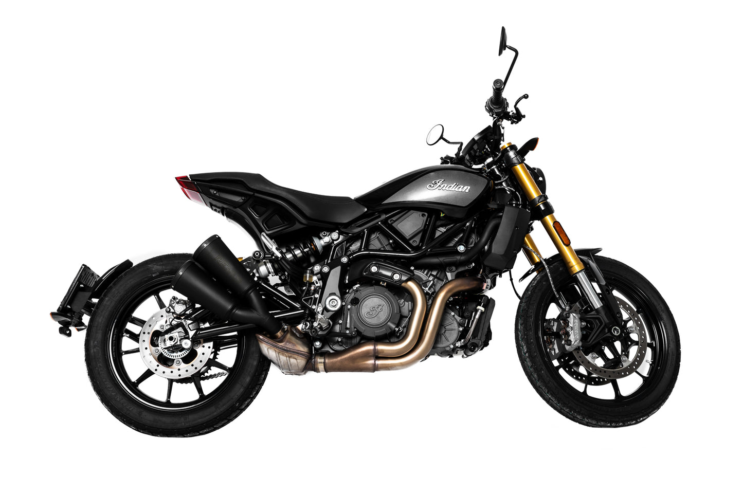 Remus Vertical steel black racing slip-on for INDIAN FTR 1200 /S 2019-2024