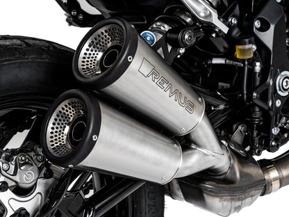 Remus Vertical steel matt racing slip-on for INDIAN FTR 1200 /S 2019-2024