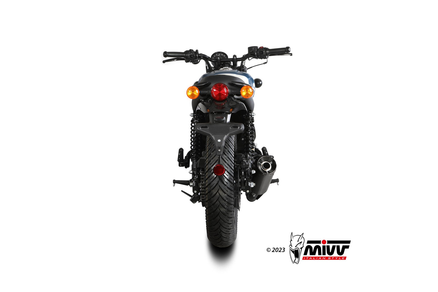 Mivv SLIP-ON ROYAL ENFIELD HNTR 350 2022 > 2023