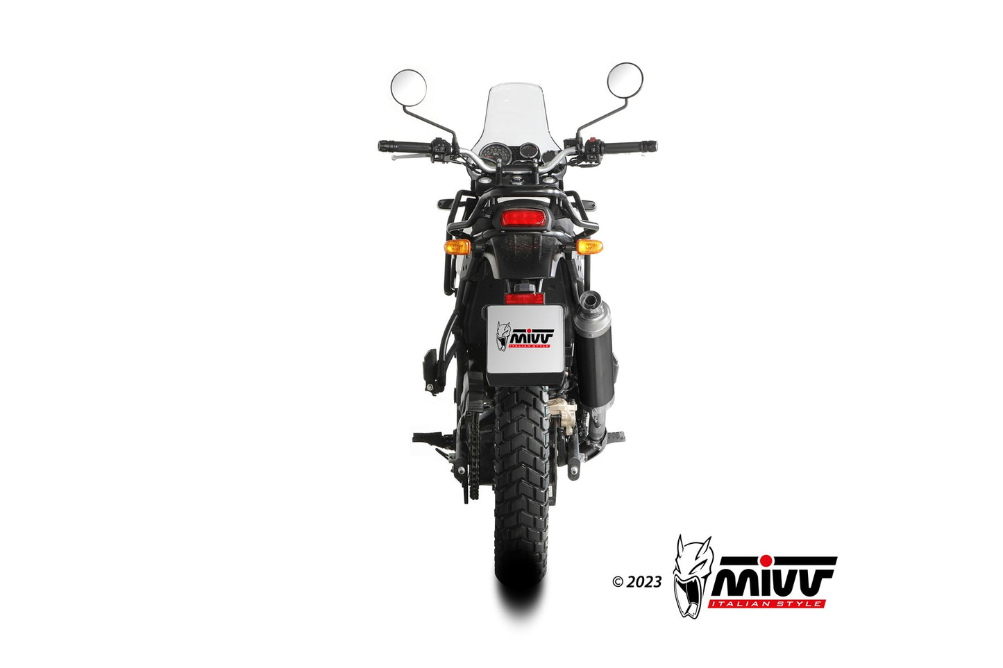 Mivv SLIP-ON ROYAL ENFIELD SCRAM 411 2022> 2023