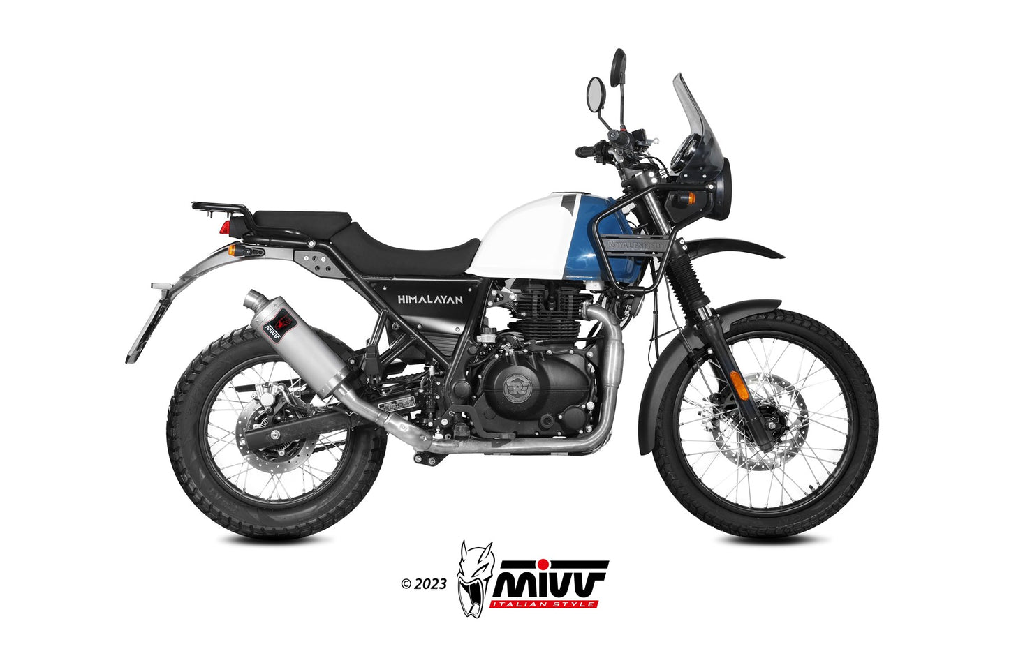 Mivv SLIP-ON ROYAL ENFIELD SCRAM 411 2022> 2023