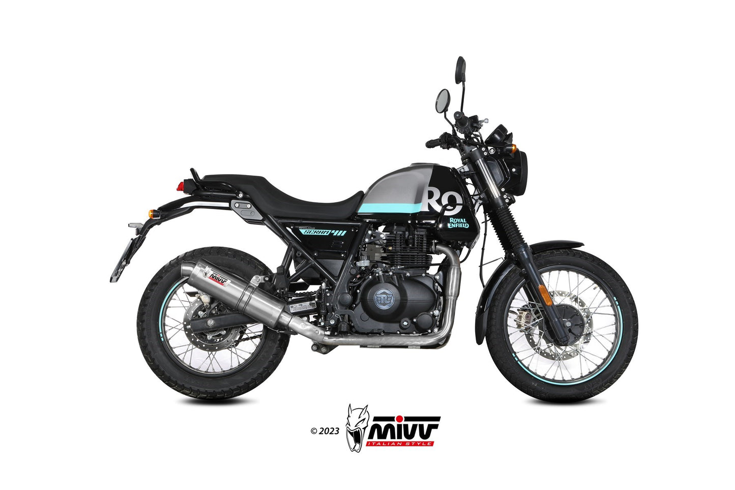 Mivv SLIP-ON ROYAL ENFIELD SCRAM 411 2022> 2023