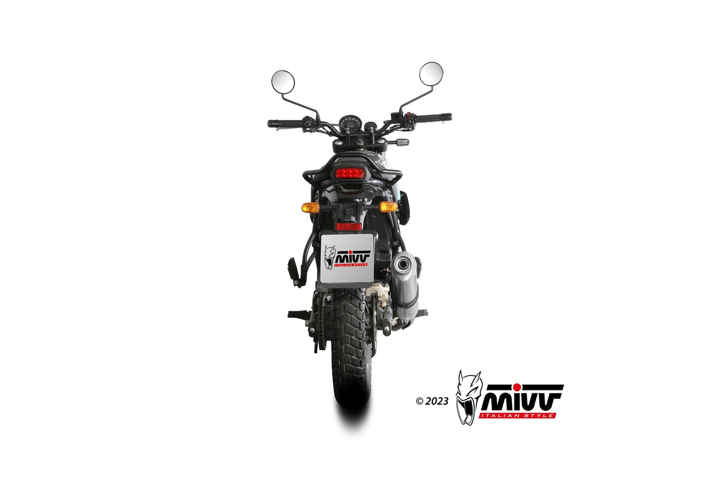 Mivv SLIP-ON ROYAL ENFIELD SCRAM 411 2022> 2023