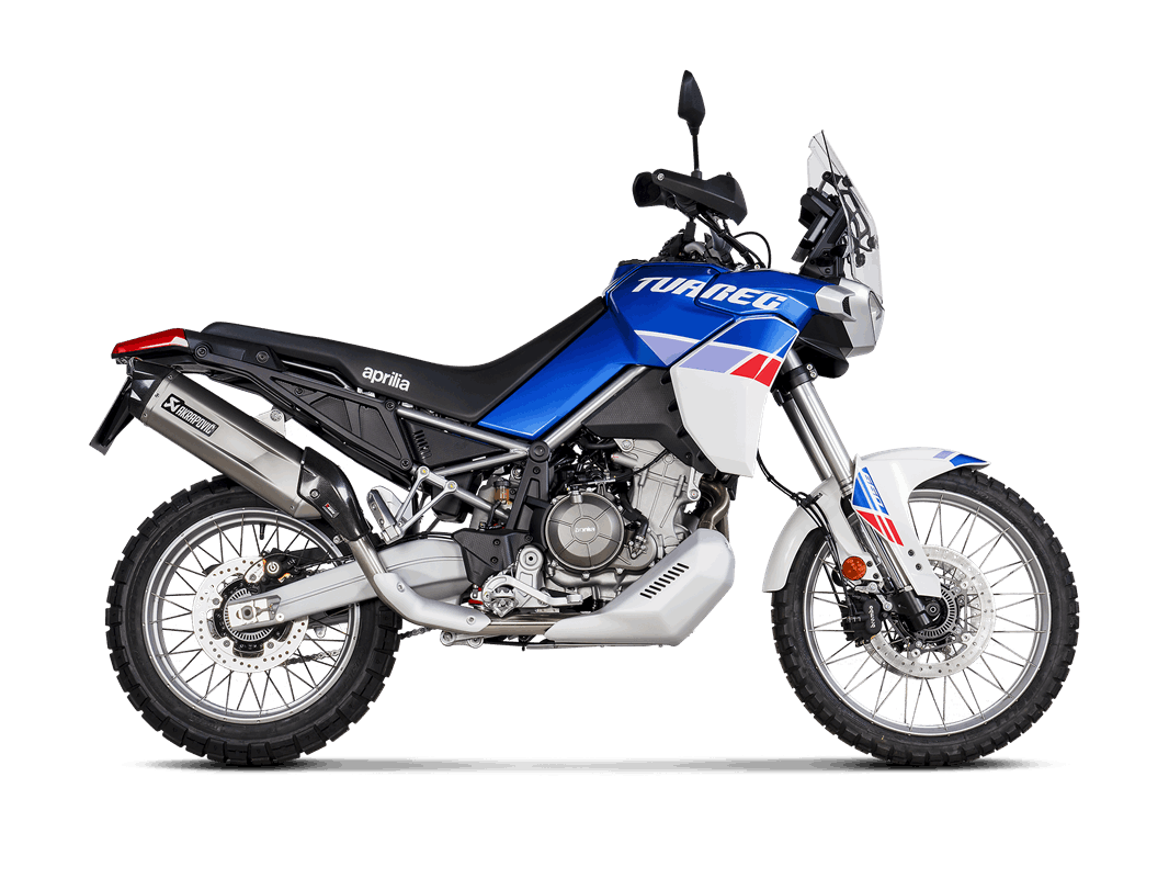 Aprilia Tuareg 660 2022-24 Slip-On Line (Titanium)