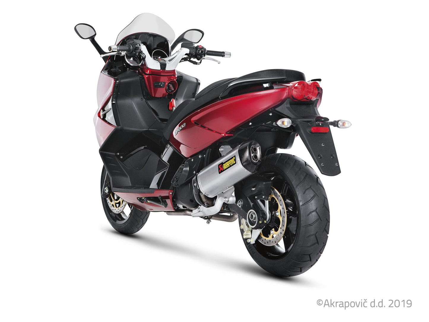 Aprilia SRV 850 2012-16; Gilera GP800 2008-15 Slip-On Line (SS)