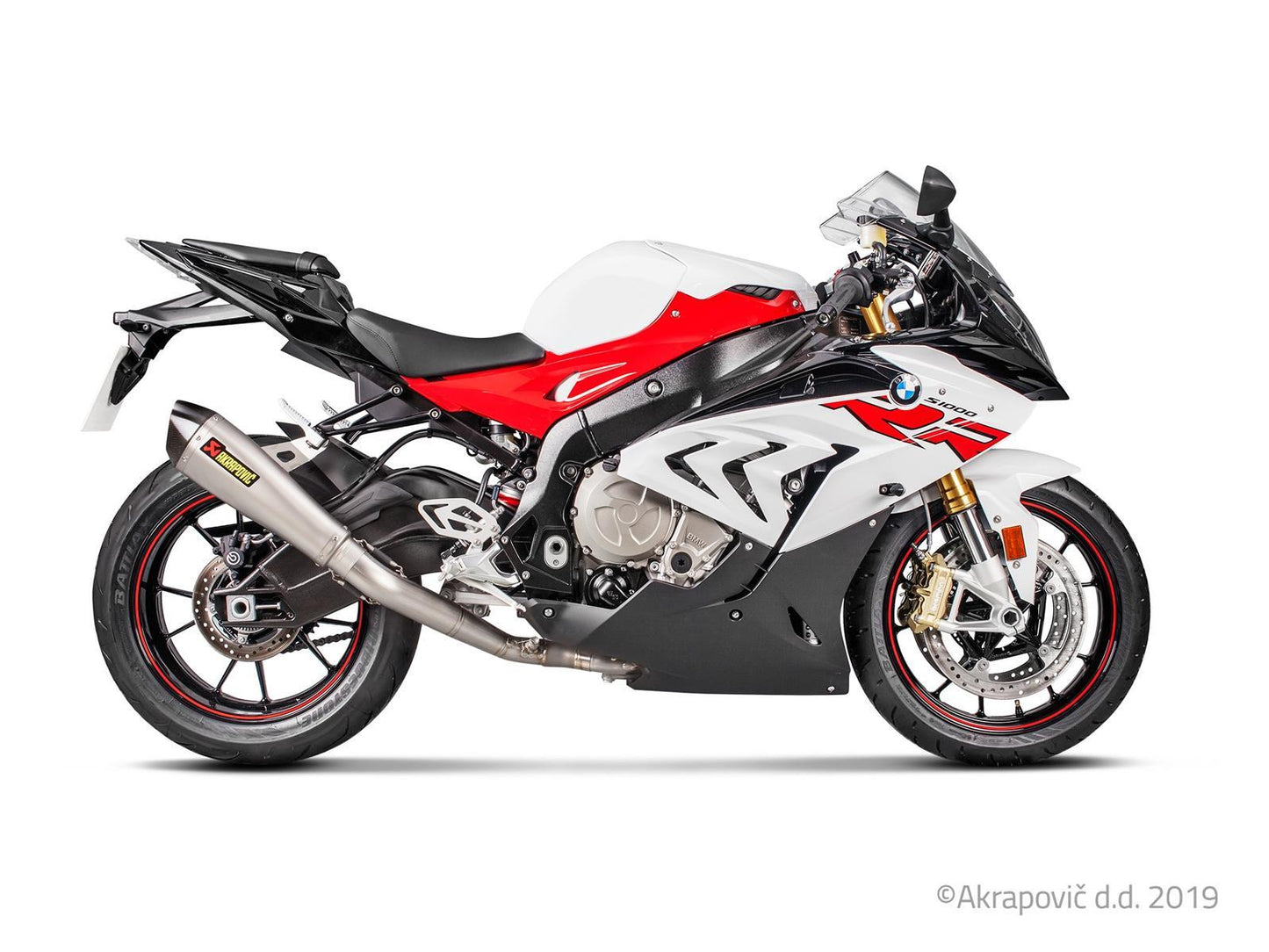 BMW S 1000 RR 2015-18 Racing Line (Titanio)