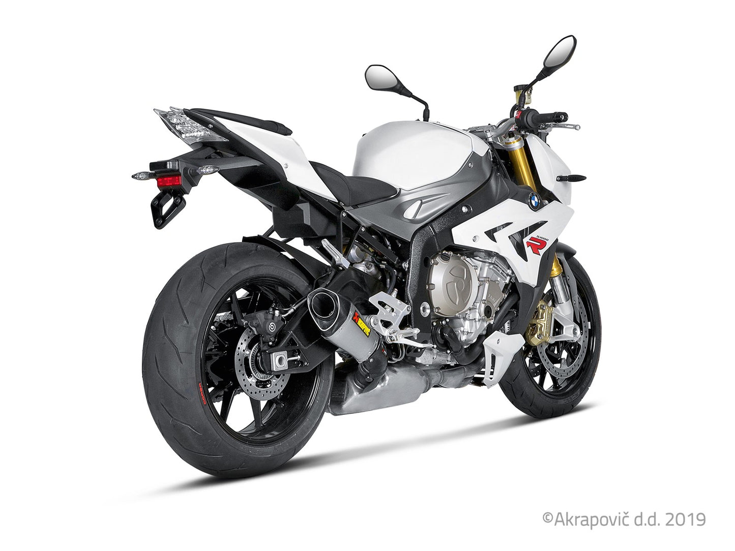 BMW S 1000 R 2010-16 Slip-On Line (Titanio)