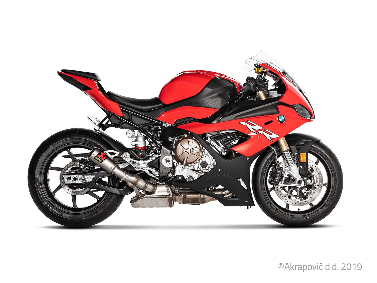 BMW S 1000 R 2021-26/RR 2019-26 Slip-On Line (Titanio)