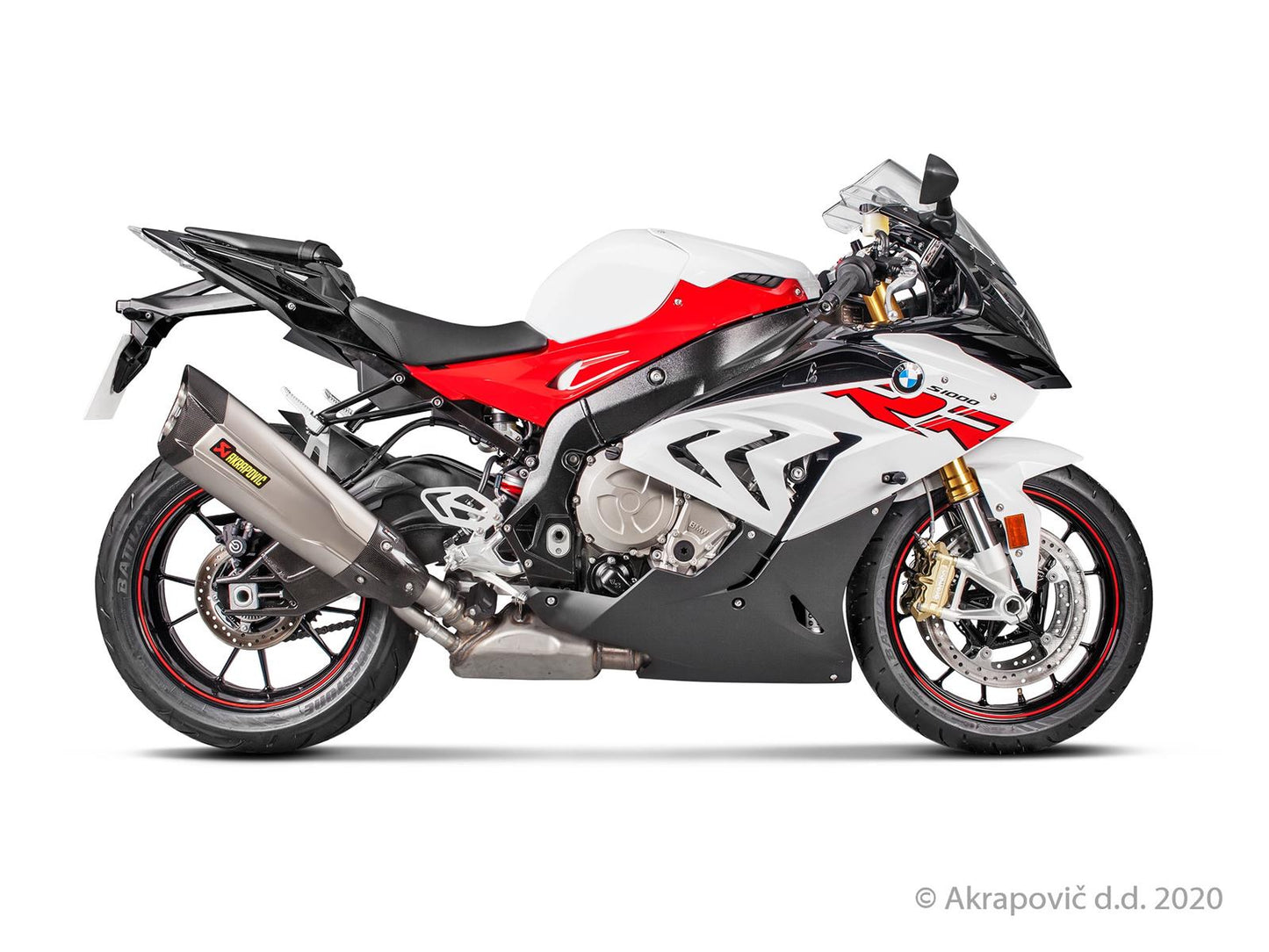 BMW S 1000 RR 2017-18 Slip-On Line (Titanio)
