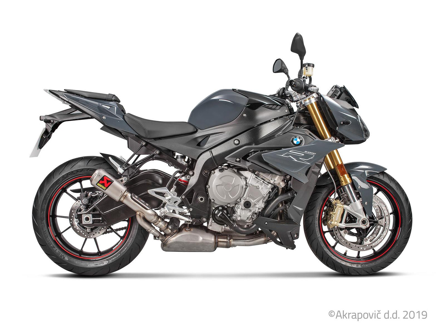 BMW S 1000 R 2017-20 Slip-On Line (Titanio)