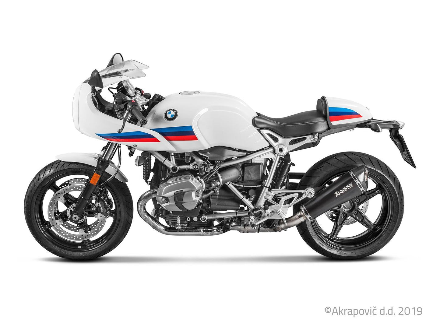 BMW R NINET 2014-23 /Racer 17-23/Pure 17-23/Scrambler 17-23/Urban 17-23 Slip-On Line (Titanio)