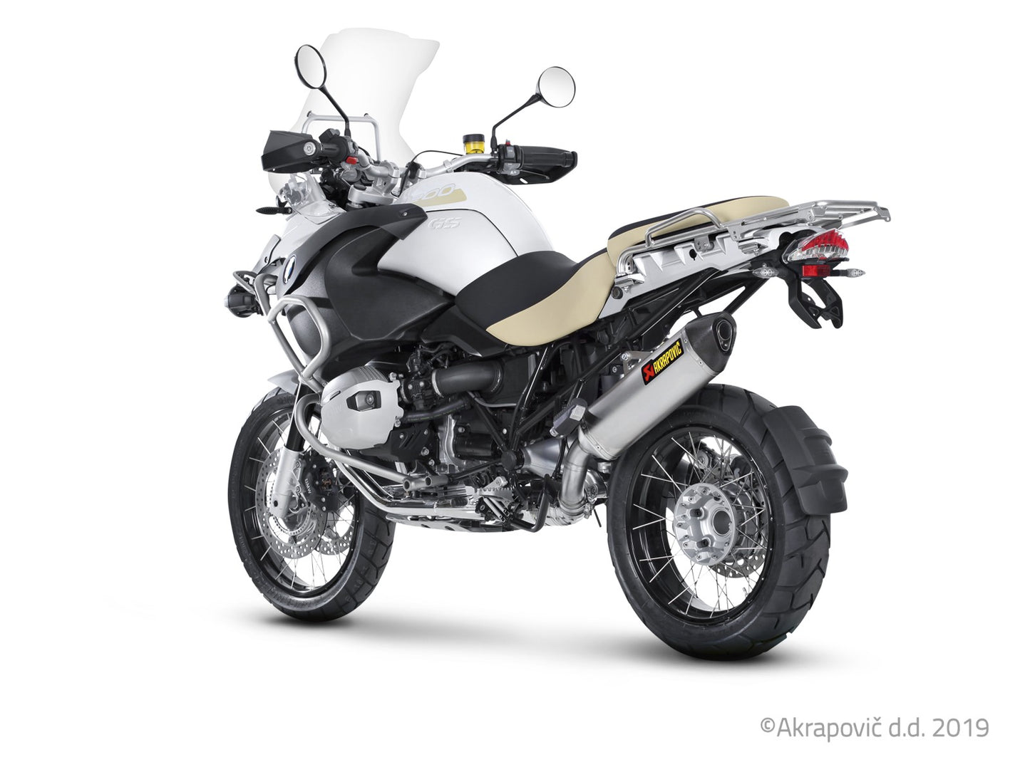 BMW R 1200 GS/Adventure 2010-13 Slip-On Line (Titanio)