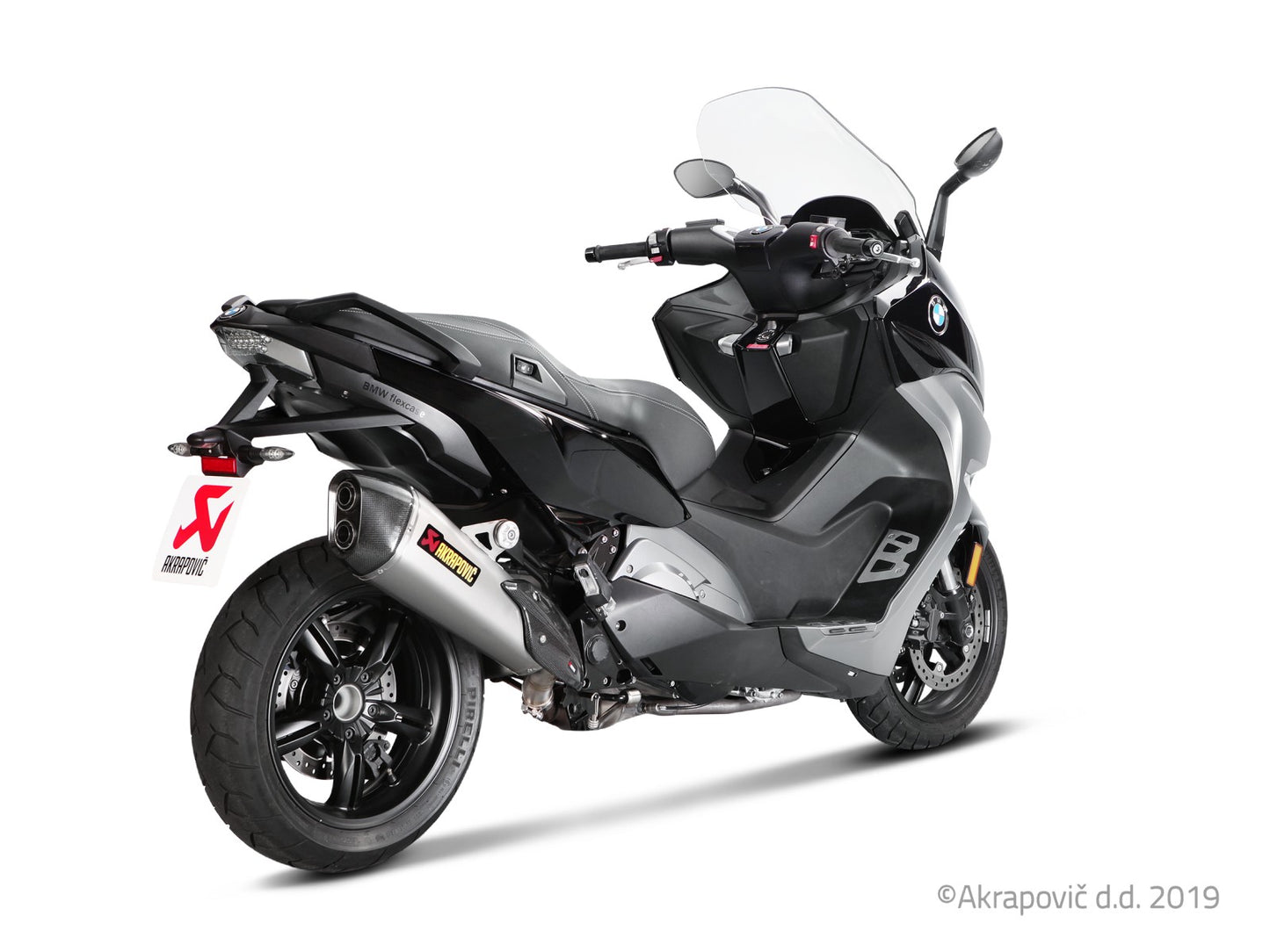 BMW C 650 Sport 2016-20 Slip-On Line (Titanio)