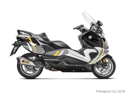 BMW C 650 GT 2016-20 Slip-On Line (Titanio)