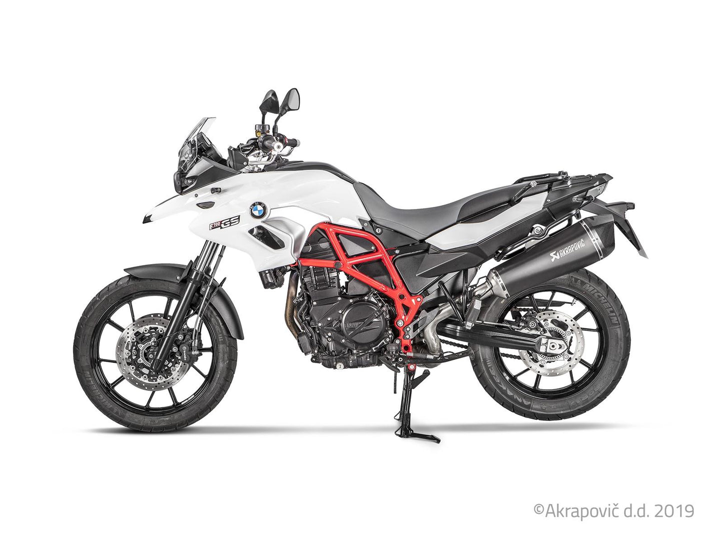 BMW F 800 GS 2008-17 Slip-On Line (Titanio)