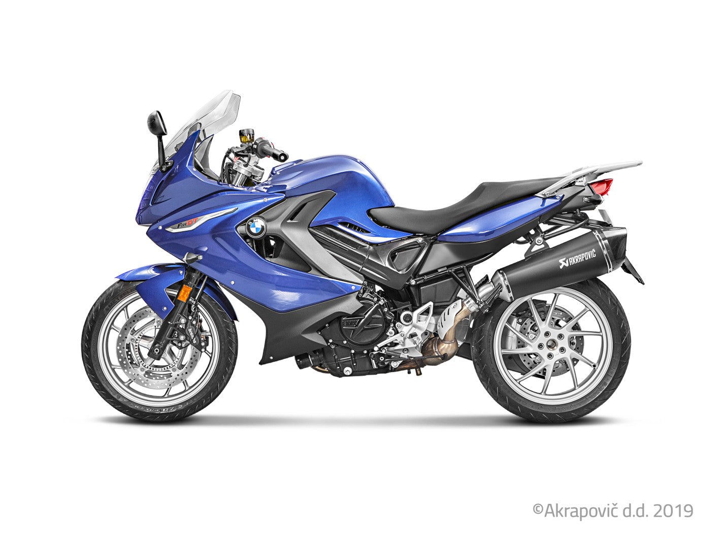 BMW F800 R/GT 2009-19 Slip-On Line (Titanio)