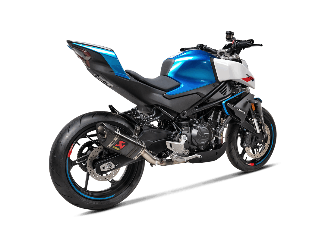 CFMOTO 450SR / 450NK 2025-26 Slip-On Line (Carbon)