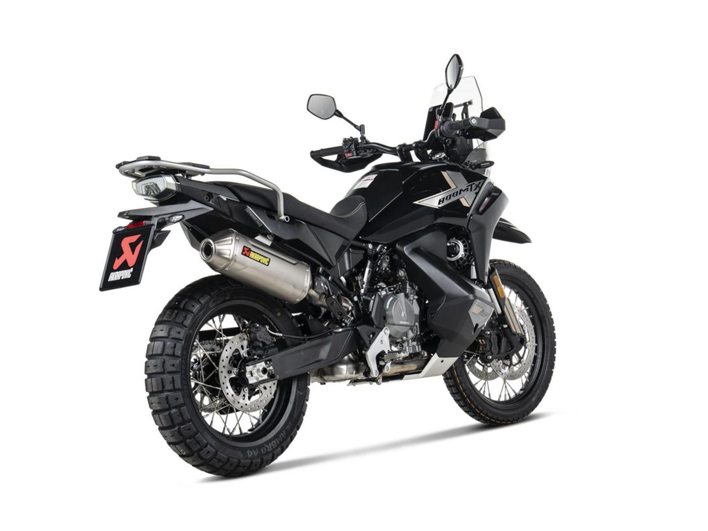 CFMOTO 800MT-X 2025-26 Slip-On Line (Titanium)