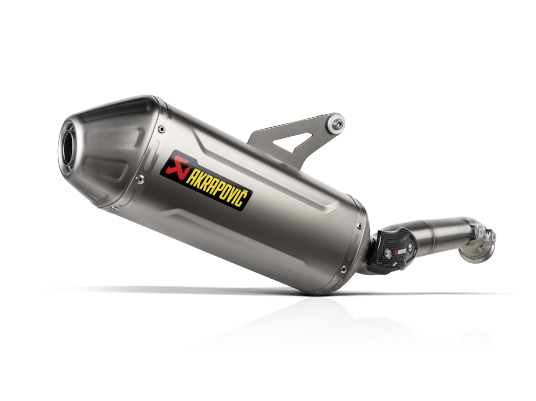 CFMOTO 800MT 2025-26 Slip-On Line (Titanium)