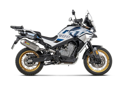 CFMOTO 800MT 2025-26 Slip-On Line (Titanium)